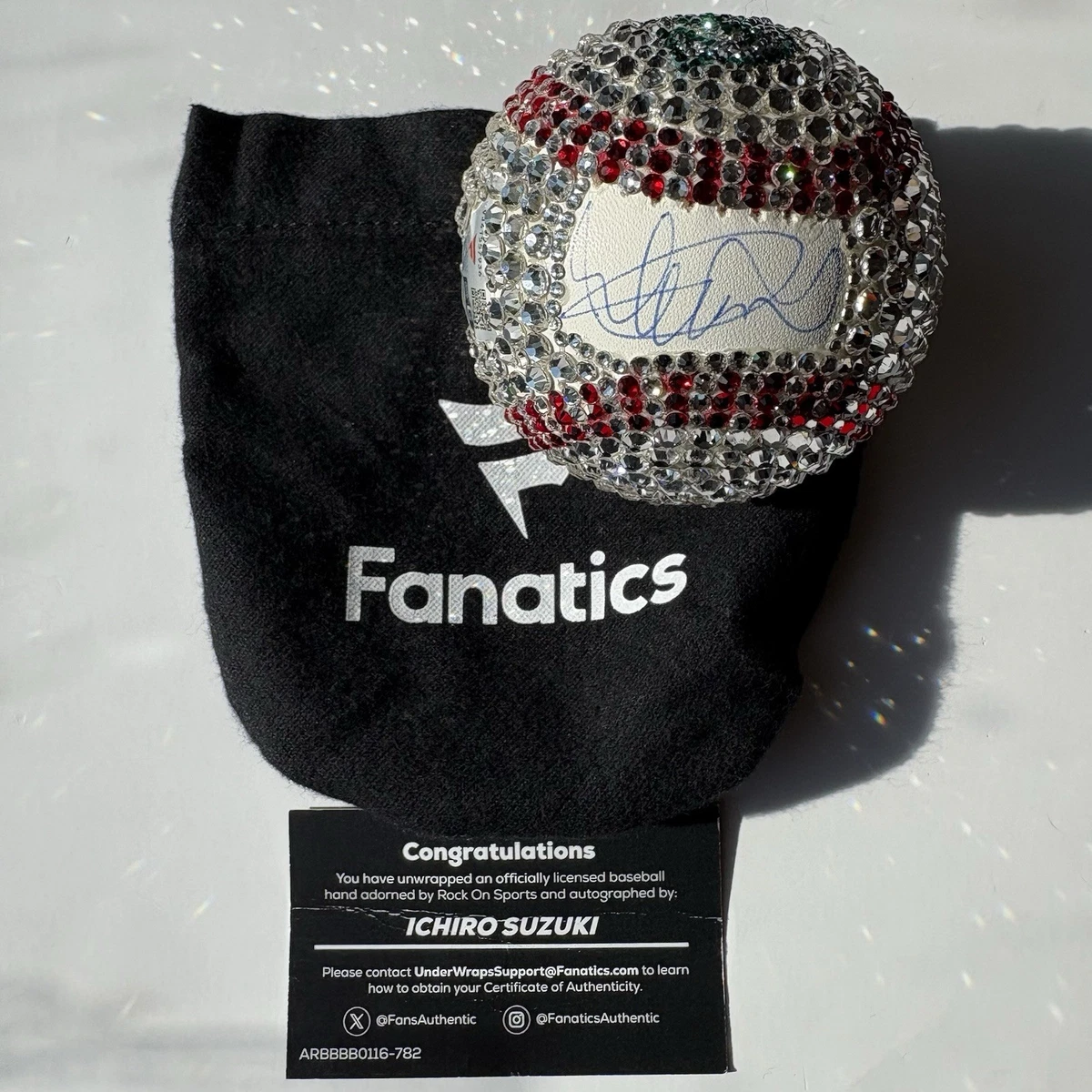 記念グッズ ICHIRO SUZUKI 2003 Autographed Balls Ichiro Suzuki