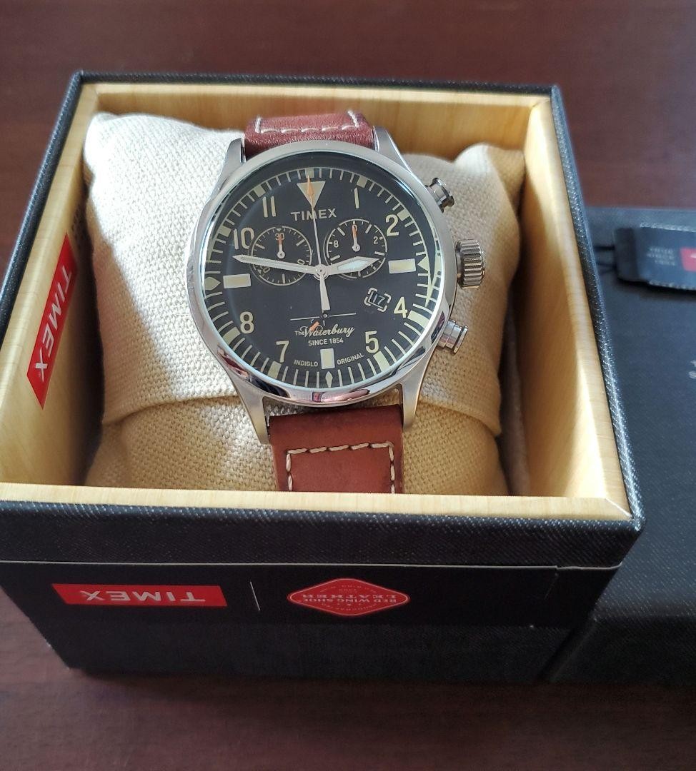 TIMEX ×REDWING Waterbury 未使用品 TIMEX × REDWING Waterbury 超美品‼️ - メルカリ