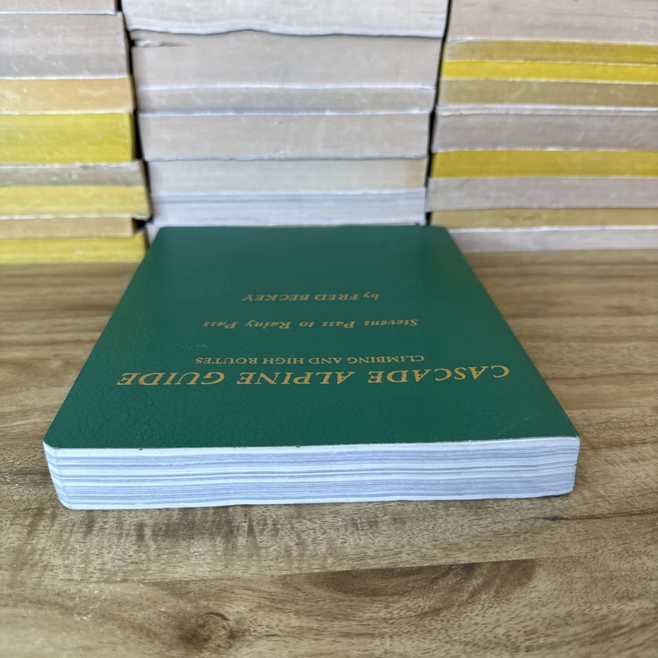 Cascade Alpine Guide: Climbing and High Routes by Beckey, Fred W First ED - Image 4 of 4