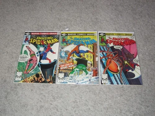 AMAZING SPIDER-MAN # 211, 212 & 213! DENNY O'NEIL/JOHN ROMITA, JR. 1980 VF/VF-