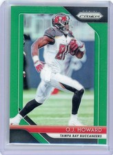 2018 Panini Prizm - O.J. Howard #16 Green Prizm Football Card