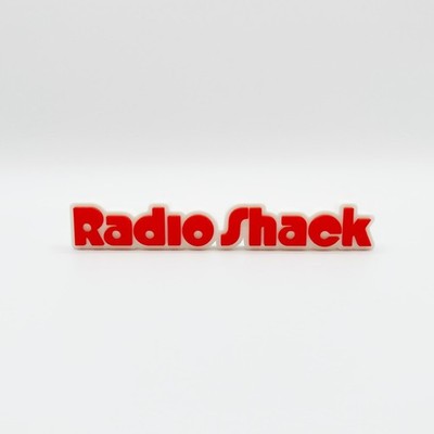 RadioShack Logo Display Sign 3D Printed Free Standing