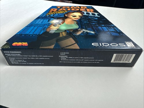 Tomb Raider III 3 Adventures Of Lara Croft (1998) Trapezoid Big Box PC Sealed - Picture 10 of 11