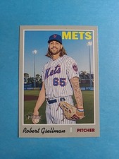Robert Gsellman 2019 Topps Heritage Baseball Card # 374 J5838