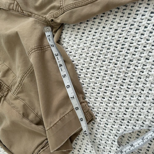 Polo Ralph Lauren Cargo Shorts Mens Sz 34 Cotton Utility Pocket Beige - Picture 18 of 18