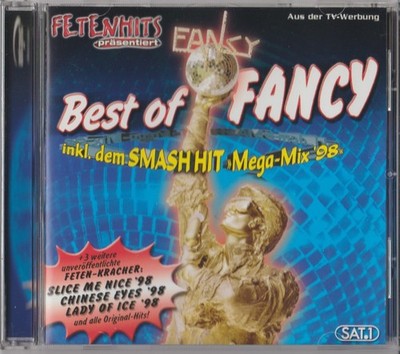 Fetenhits - Best of Fancy incl. Mega Mix '98- CD- Megarar- Aus Sammlerhand