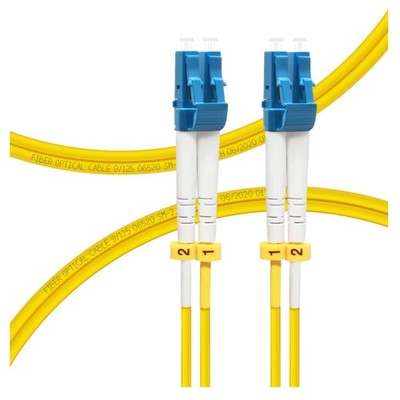 LWL Glasfaser Patchkabel OS2 LC LC Duplex 1m Innenbereich Datenübertragung