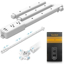 Electrical Outlet Extender Features 2 USB-A, 1 USB-C and 2 AC Electrical Outlet