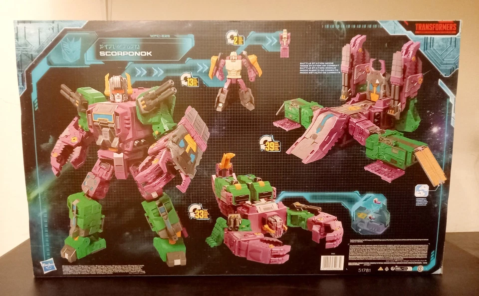 Transformers War for Cybertron Earthrise SCORPONOK - Nuovo/Sigillato - Immagine 2 di 4