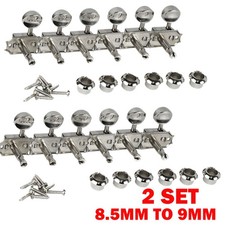 2 Set For Strat/Tele Vintage Guitar Tuning Keys Guitar Tuners Machine Heads USA