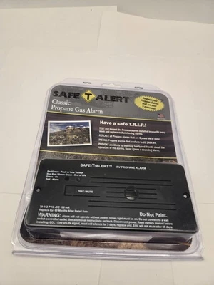 FIRST ALERT NEW Safe-T-Alert 30-442-P-BL Flush Mount Classic Propane Gas Alarm 30 Series NIB