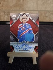 Signed 2019 Panini Prime Racing Richard Petty Autographed Card Race Used 1/25