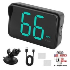 GPS Digital Speedometer for Car MPH, Universal 2025 New with Bracket Charger