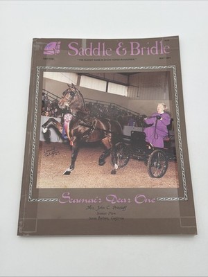 Saddle & Bridle Magazine May 1991 / Seamair Dear One