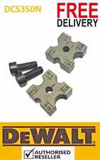 2x DeWalt Cutter Dies & Screws Service Assembly For Threaded Rod Cutter DCS350N