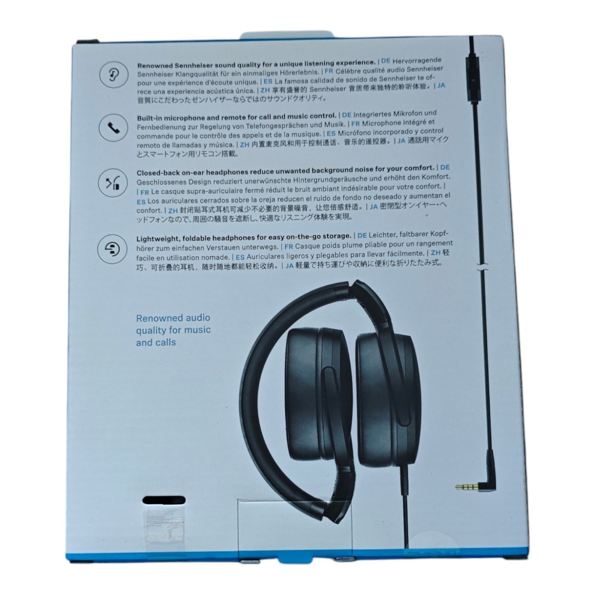 Ear Wireless Noise Cancelling Headphones Hd 350bt Sennheiser