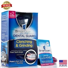 Dental Guard Night Guard for Bruxism Relief - 2 Guards & Travel Case