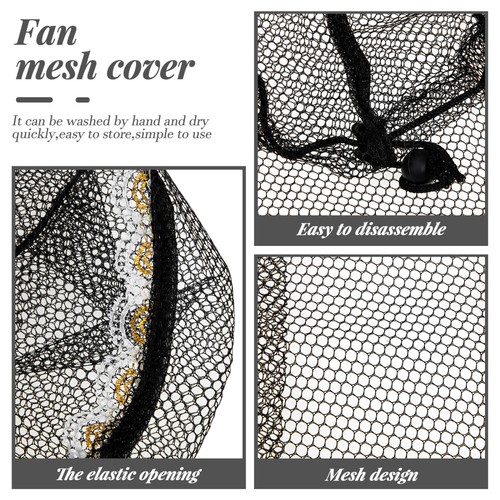 4 Pcs Protezione Ventola Elettrica Bambino Copertura Del Ventilatore Bagno - Afbeelding 11 van 12