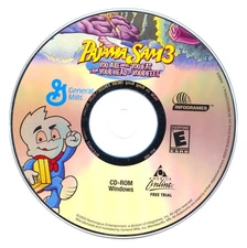 New PAJAMA SAM 3 General Mills PC Game America Online, AOL Collectible CD