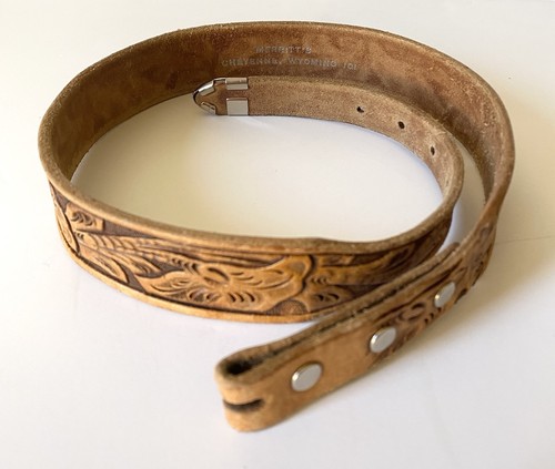 Merrit’s Leather cowboy western boys belt 26 - Picture 2 of 5