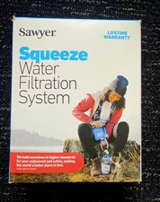 Sawyer Products SP129 Squeeze Water Filtration System w/ Two 32Oz Squeeze SEALED