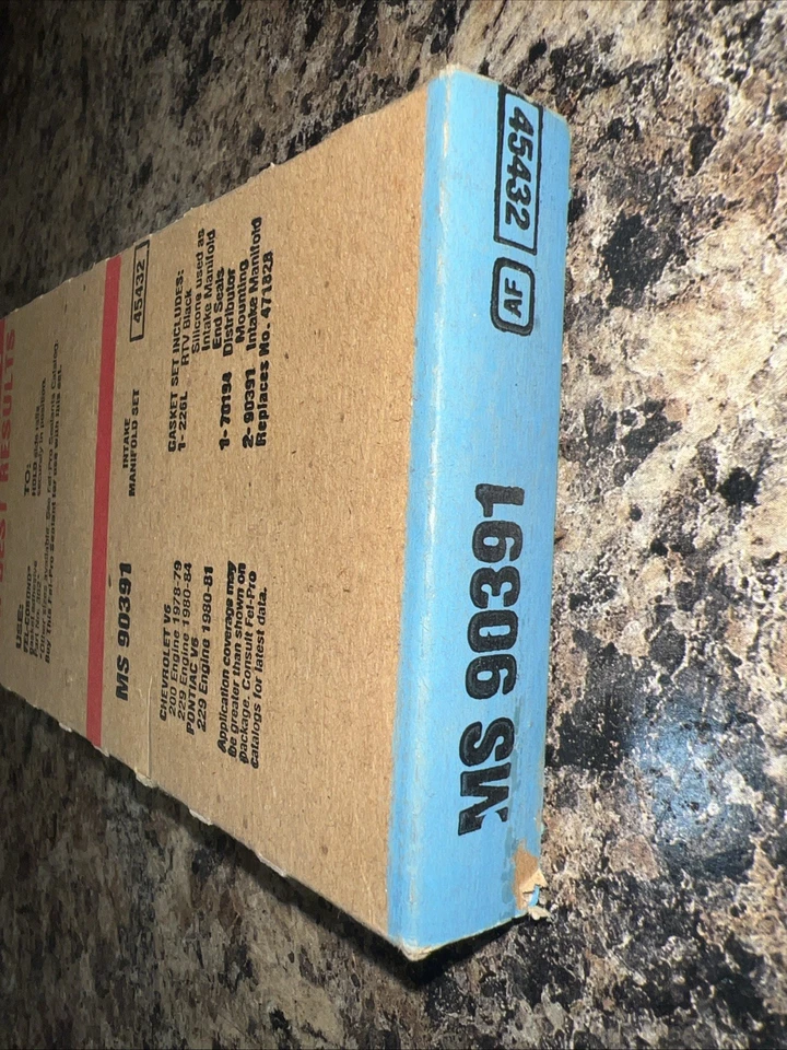 Fel-Pro MS 90391 发动机进气歧管垫圈套装! 免费送货! — 第 2/3 张图片