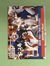 Andre Reed 1991 Pro Set Buffalo Bills #81 AA127