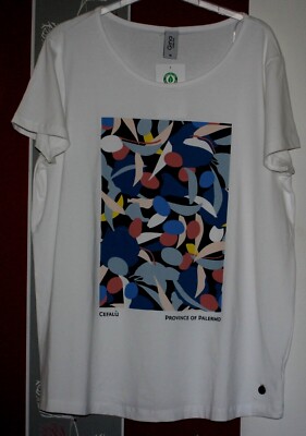 Shirt mit Frontprint - N-e-u - Gr: 46