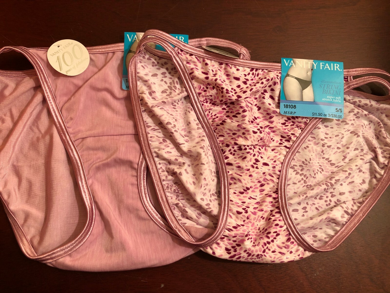 VANITY FAIR Illumination String Bikini Women's Underwear Style