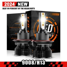 2PCS SEALIGHT H13 NEW LED Headlight High Low Beam Bulbs FITS Ford Escape