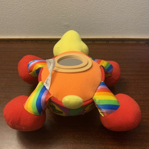 Jolly Toys Baby sensorische & lernende Schildkröte 11 Zoll Rassel Plüsch mit Bauchspiegel, 1995 - Bild 7 von 13