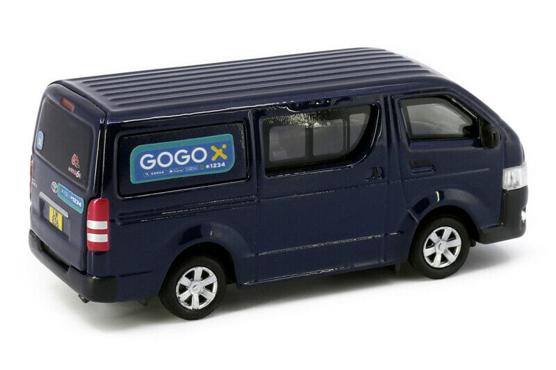 Voiture Miniature Tiny Toyota Hiace Van - Modèle Die-cast 1:64 Vert Bleu - Boîte Scellée