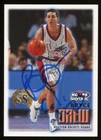 1999-00 NBA Hoops BRYCE DREW Signed Card autograph AUTO ROCKETS VALPO