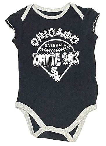 Chicago White Sox Bodysuit Romper Top Shirt Snap New Girl Baby Choice of Color - Picture 5 of 10