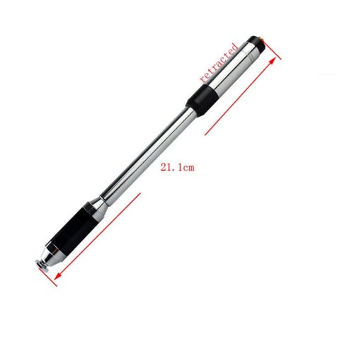 144/430MHz SMA-F SMA-M BNC Telescopic Handheld Radio Antenna for Kenwood BAOFENG - Zdjęcie 12 z 23