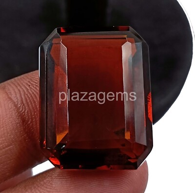 55.0 Ct  Emerald Cut Natural Padparadscha Sapphire Certified Loose Gems 5RDX