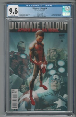 Ultimate Fallout #4 CGC 9.6 1st Miles Morales Spiderman Spider