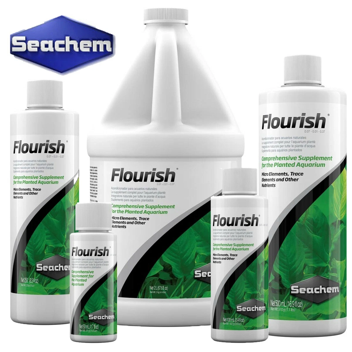 Seachem Flourish Aquarium Plant Supplement (Each Sold Separately