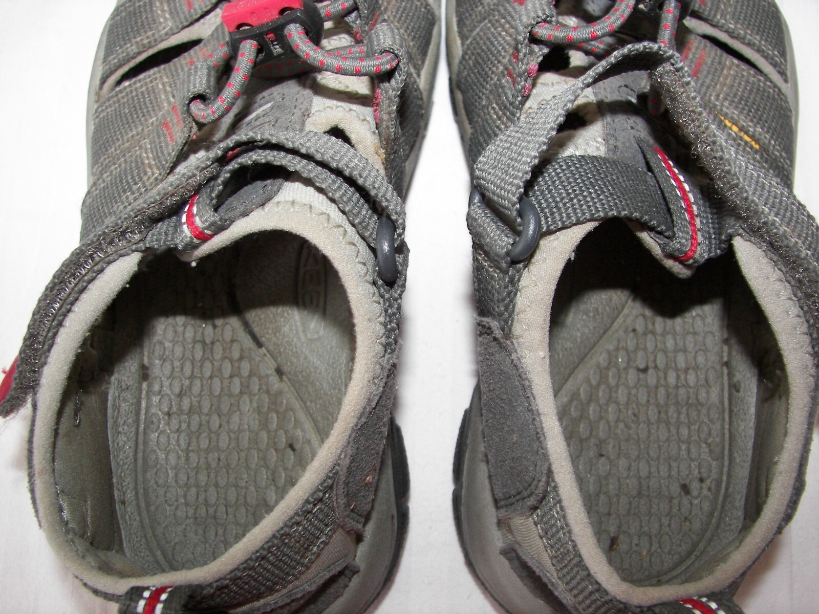 Sandali da trekking Keen bambini taglia 1 grigi punta antiurto escursionismo impermeabili gancio passante