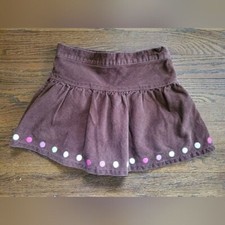 GYMBOREE Girls 5 Brown Corduroy Skirt