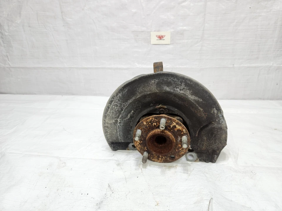 2013-2015 Mitsubishi Lancer Evolution Spindle Knuckle Hub Front Left LH Driver - Image 2 of 4