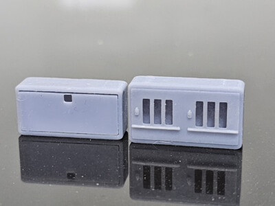 1:50 Livestock Cattle Or Sheep Trailer Dog and Tool Box Universal 
