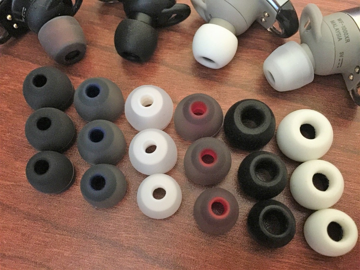 Ear Tips Buds Silicone or Memory Foam For Sony WF-1000X or WF