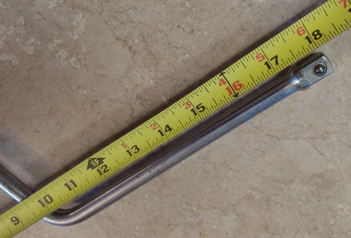 VTG CRAFTSMAN 1/2" DRIVE SPEEDER SPEED HANDLE SPINNER WRENCH V SERIES 18” USA - Picture 12 of 12