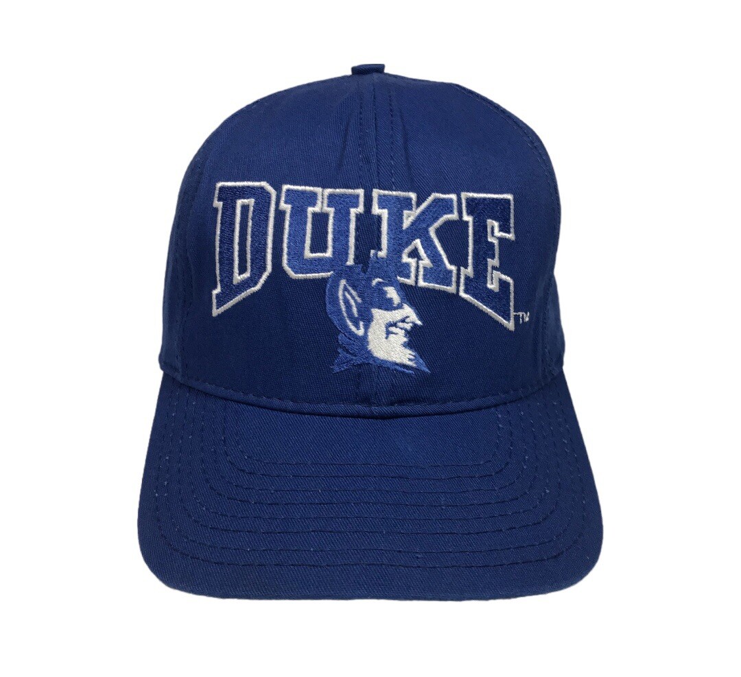 Duke Blue Devils P Cap Vintage Snapback Hat Blue Basketball