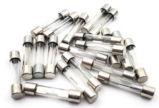 Lot of 20 Bussmann AGC15 Glass Fuses 15 Amp 32 Volt 1/4" x 1-1/4"  Fast Acting