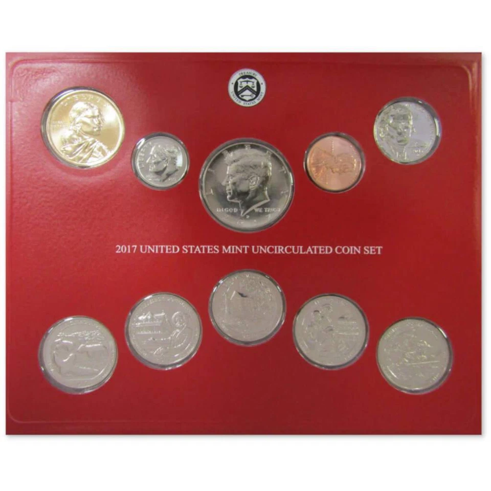 2017 Uncirculated Coin Set U.S Mint Government Packaging OGP COA - Image 4 of 4