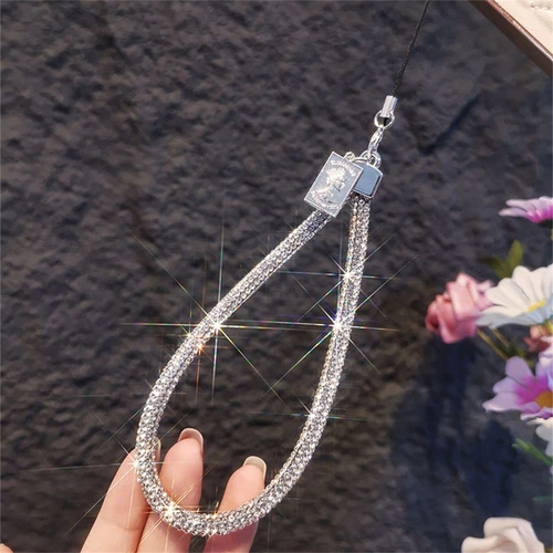 Wrist Chain Diamond Phone Lanyard Short Long Phone Straps for Phone Accessories - Zdjęcie 11 z 26