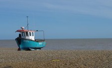 Photo 12x8 Fishing boat Aldeburgh  c2015