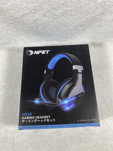 NPET HS10 Stereo Gaming Headset for PS4 